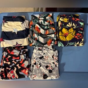 Women’s Patterned leggings - Multicolor